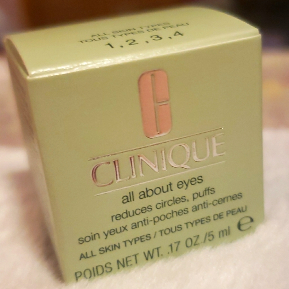 SAMPLE CLINIQUE ALL ABOUT EYES CREAM. - Picture 6 of 6
